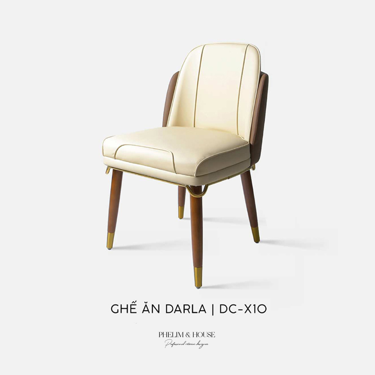 GHẾ ĂN SANG TRỌNG NHẬP KHẨU CHÂU ÂU DARLA DC-X10