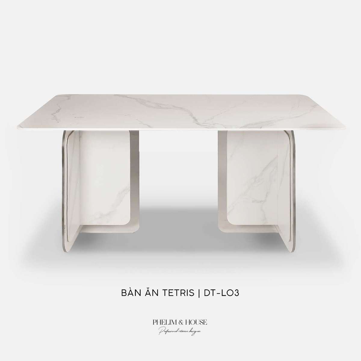 BÀN ĂN MẶT ĐÁ HIỆN ĐẠI TETRIS DT-L03