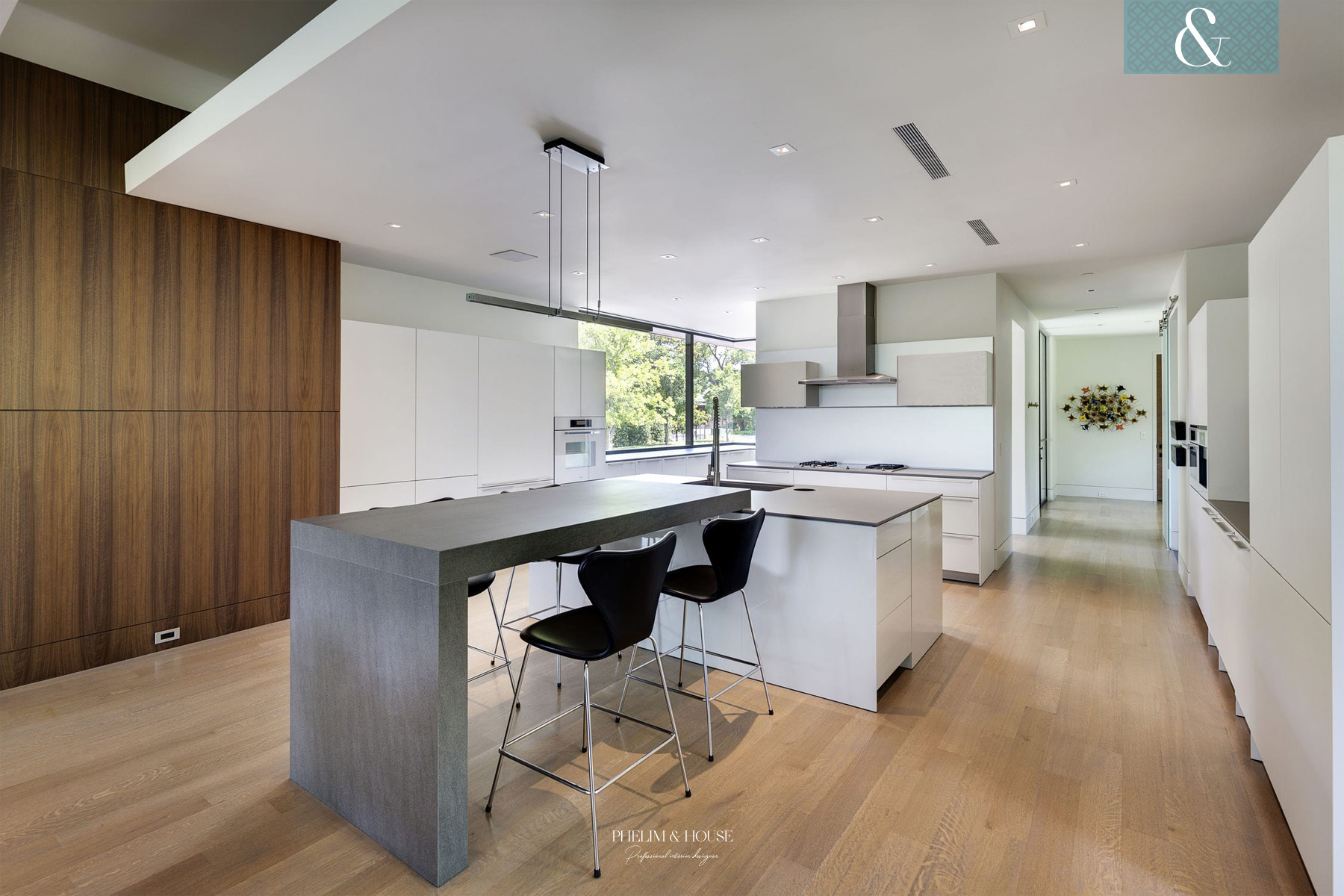 Mẫu bàn ghế ăn đẹp nhất trong căn phòng bếp thiết kế hiện đại 2022